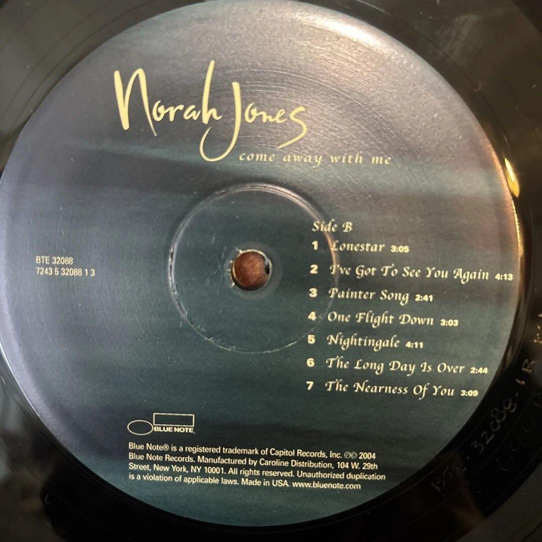 Norah Jones Come Away With Me レコード