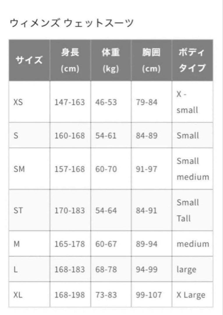 トライアスロンウェットスーツ　OW WOMEN'S サイズS