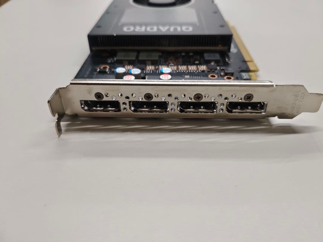 グラフィックボード・グラボ・ビデオカード QUADRO p2200 4x DisplayPort