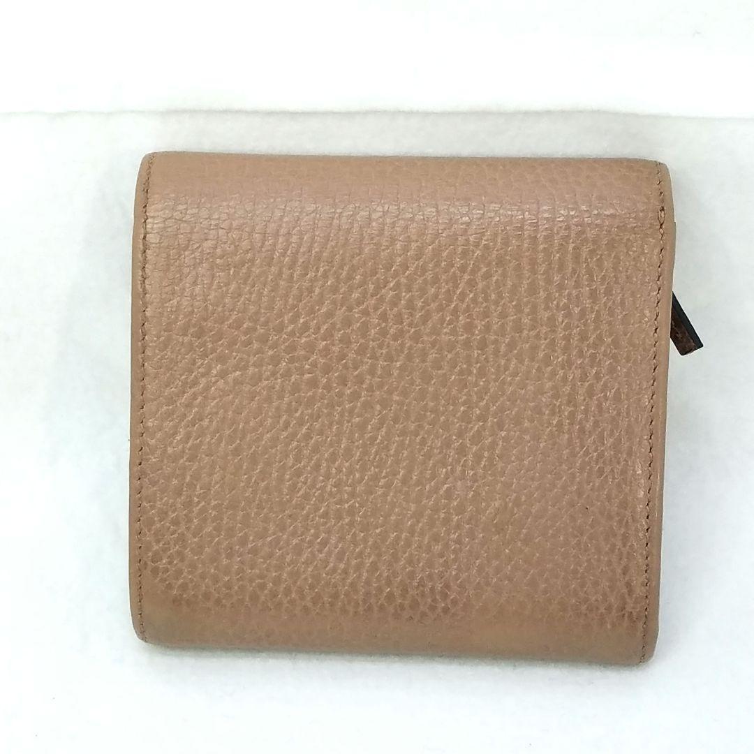 専用グッチ GUCCI GGマーモント レザー ウォレット ピンク 二折財布