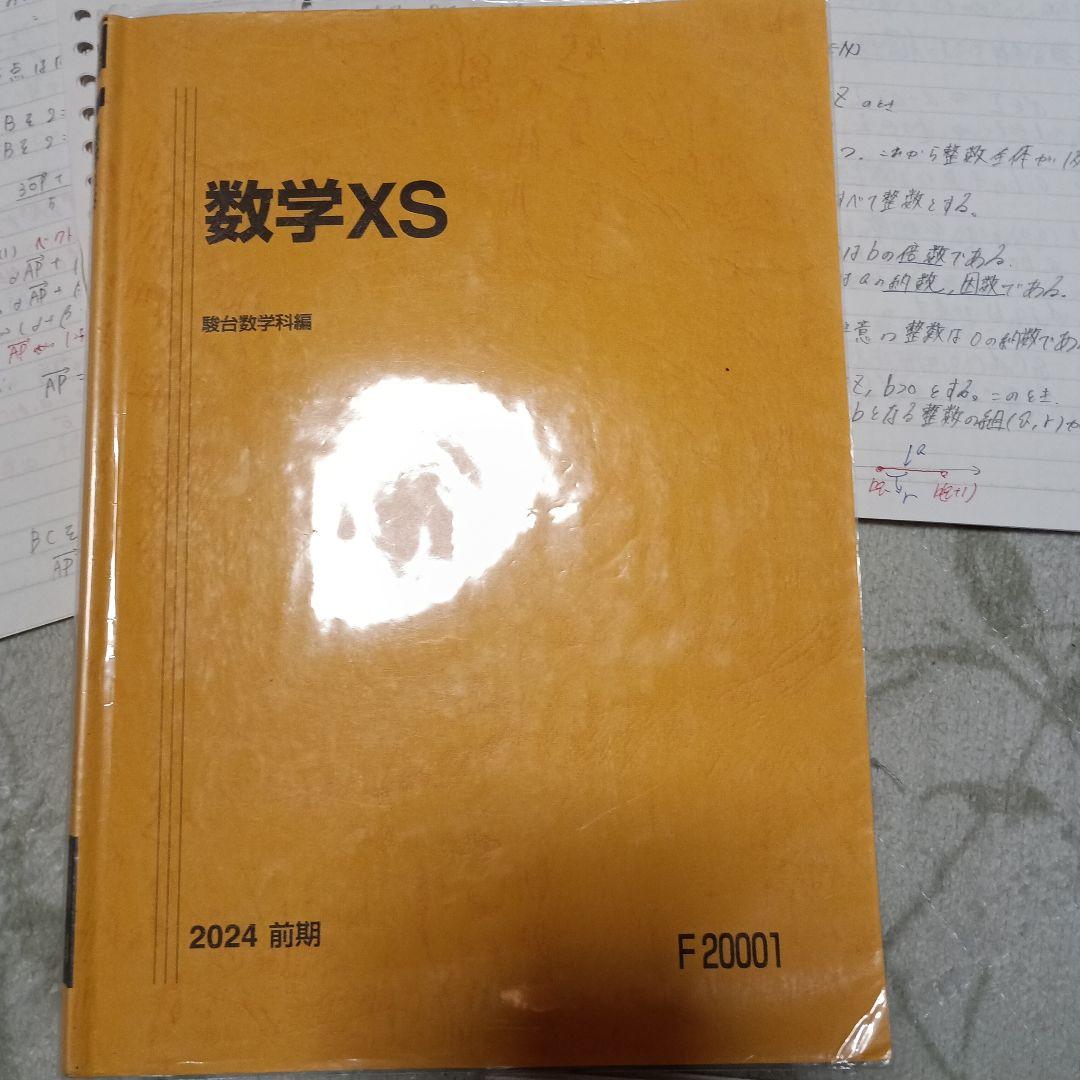 駿台 数学XS 2024年度 前期・後期