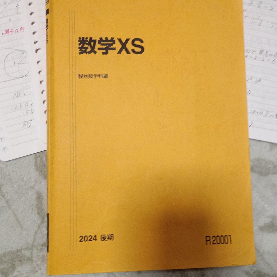 駿台 数学XS 2024年度 前期・後期