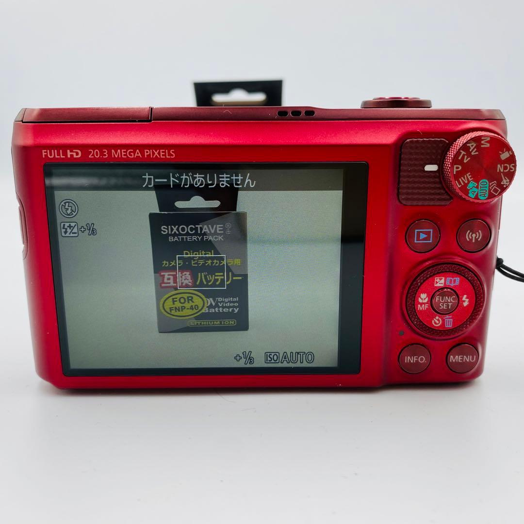 動作確認済 ⭐︎美品⭐︎ Canon SX720 HS デジカメレッドボディ
