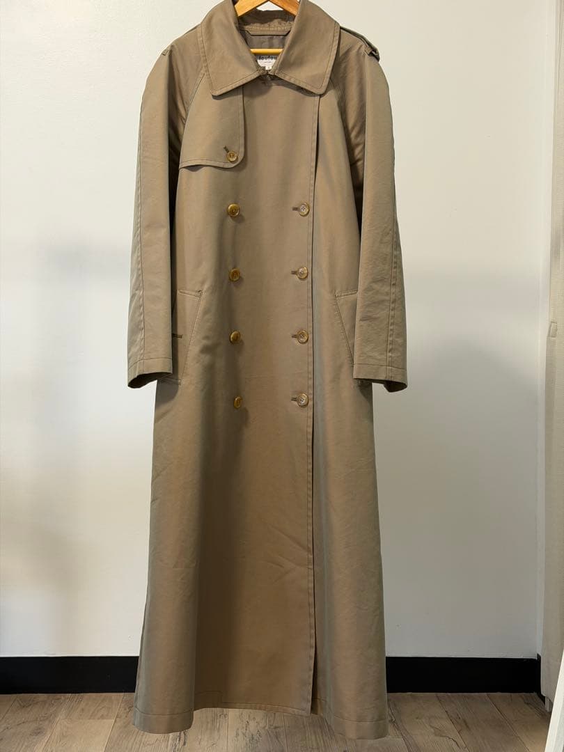 極美品 foutou ベージュ ロングトレンチコート サイズ1