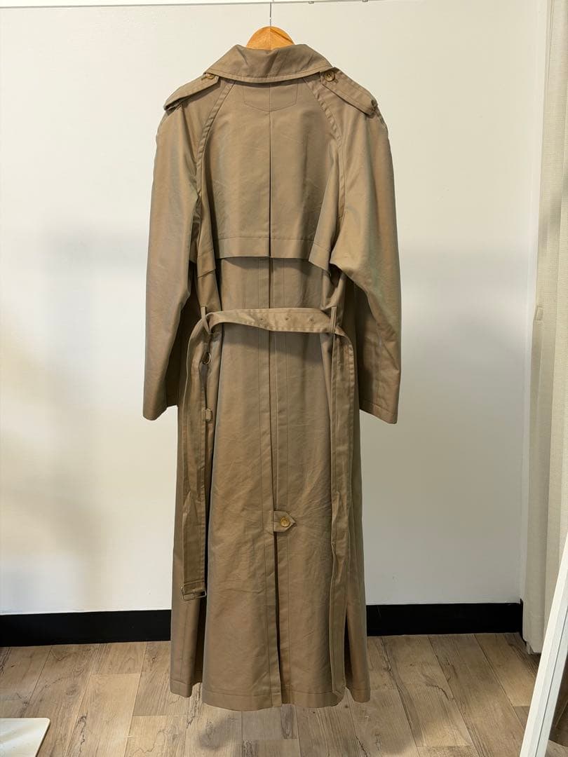 極美品 foutou ベージュ ロングトレンチコート サイズ1