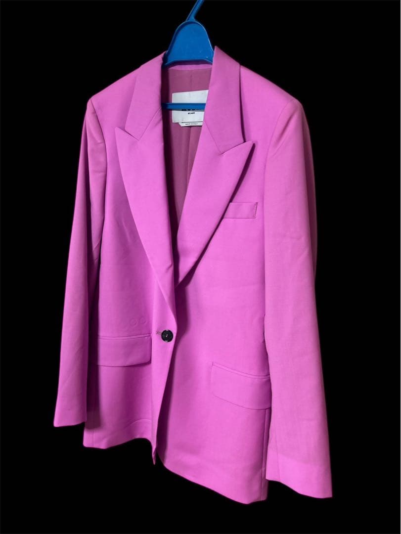 MSGM オーバーサイズ　薄手テーラードジャケット　40 試着のみ