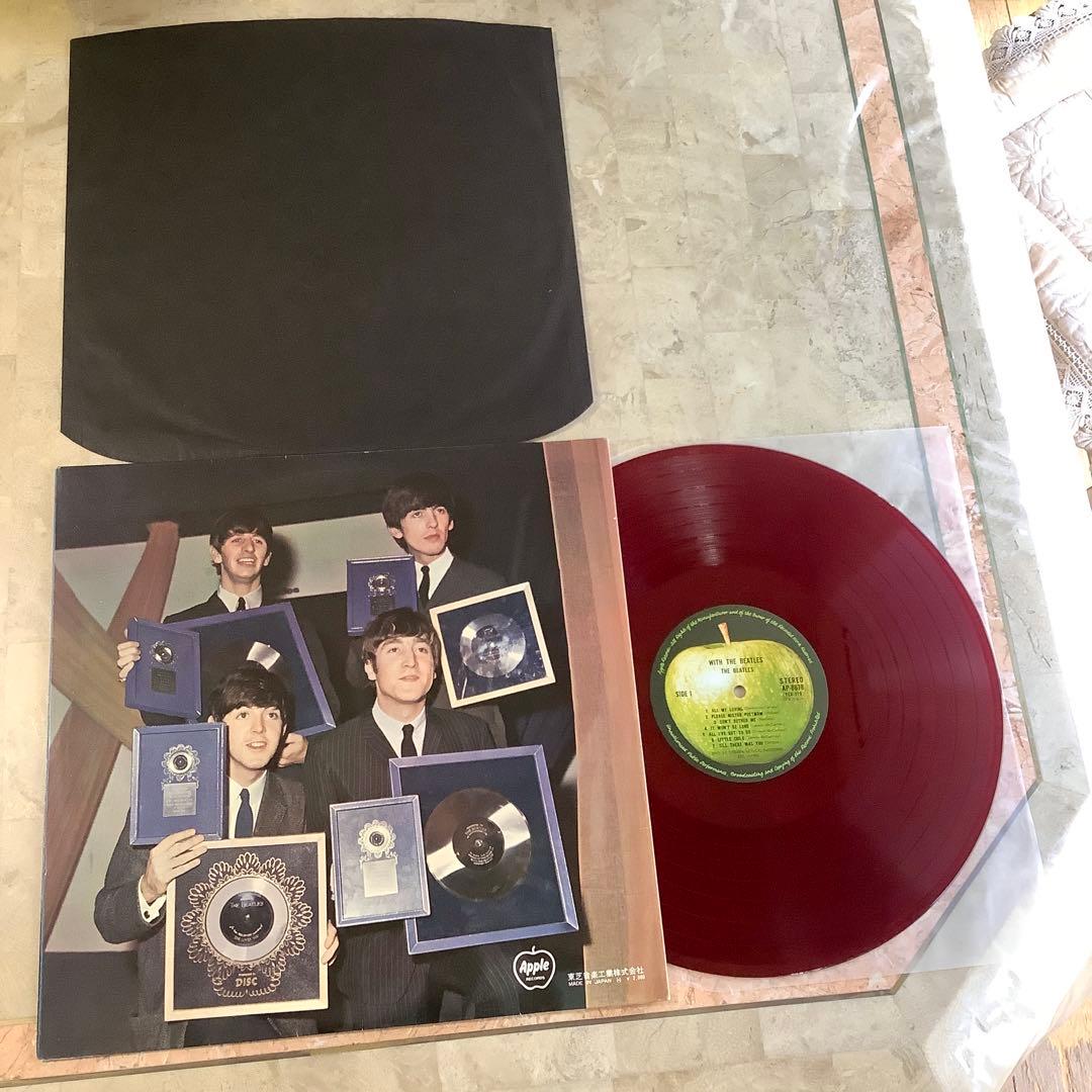 極美品! 赤盤! ビートルズ 1969年 補充票付 これがビートルズ VOL2
