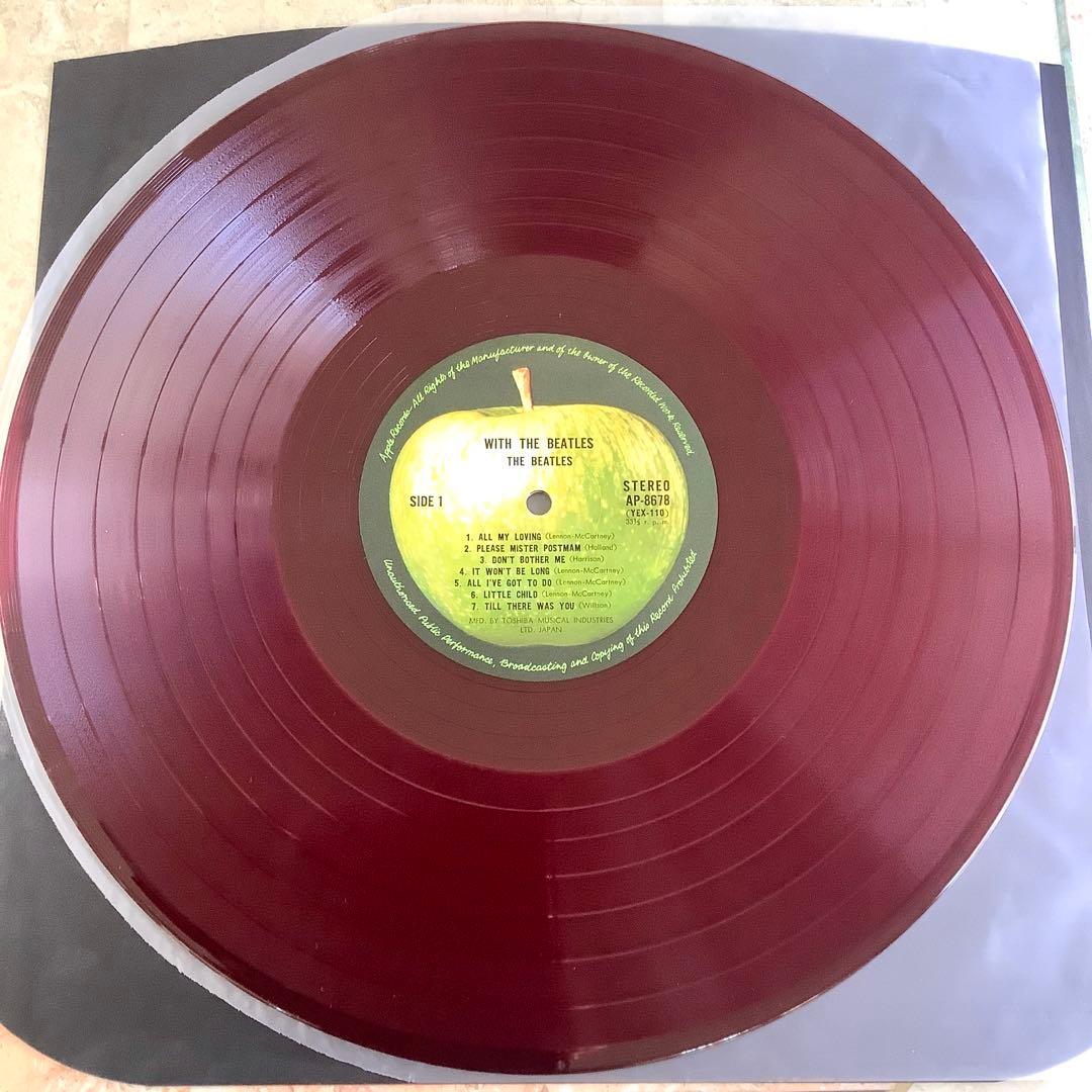 極美品! 赤盤! ビートルズ 1969年 補充票付 これがビートルズ VOL2