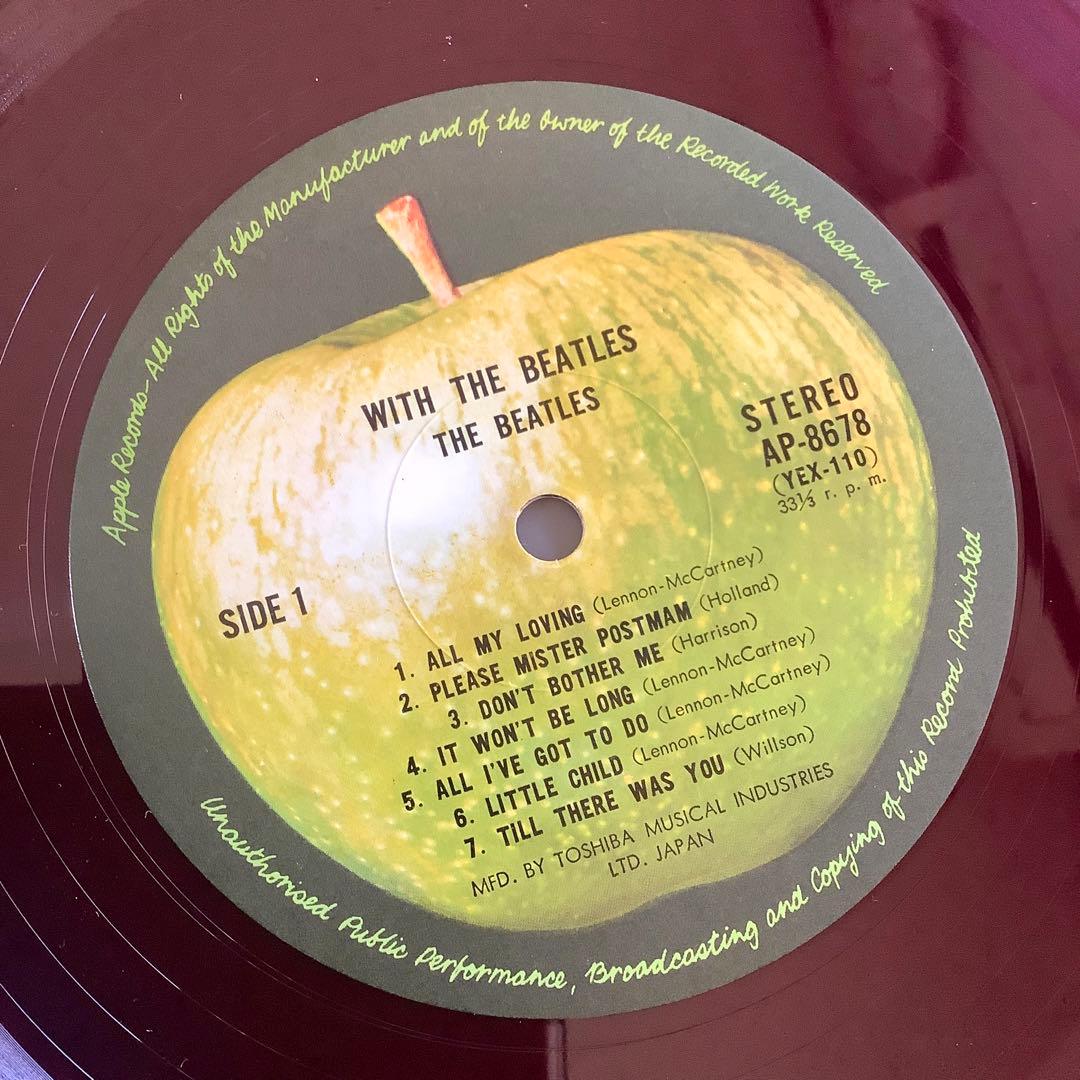 極美品! 赤盤! ビートルズ 1969年 補充票付 これがビートルズ VOL2