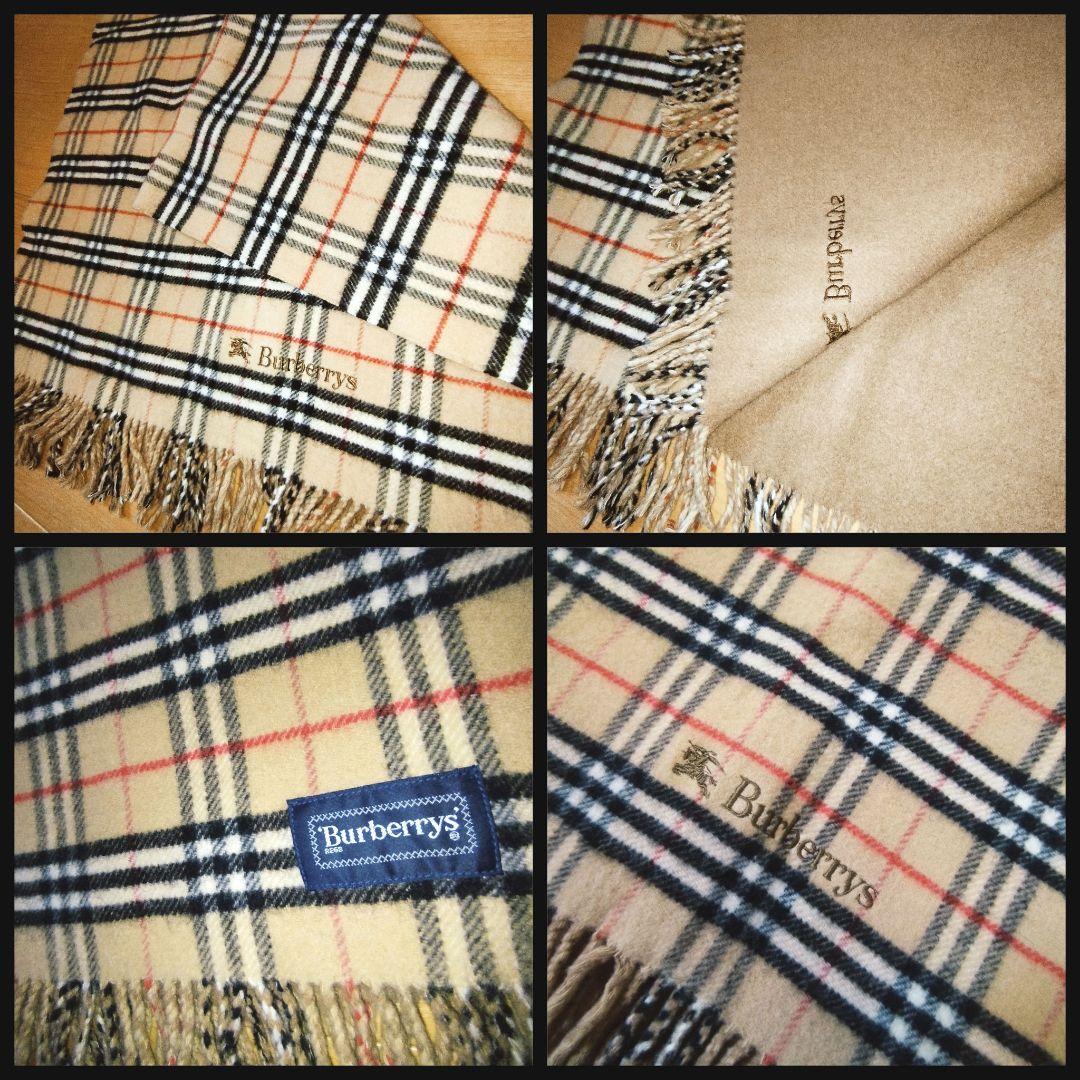 極美品 BURBERRY ノバチェック ストール 大判 バーバリー ブランケット