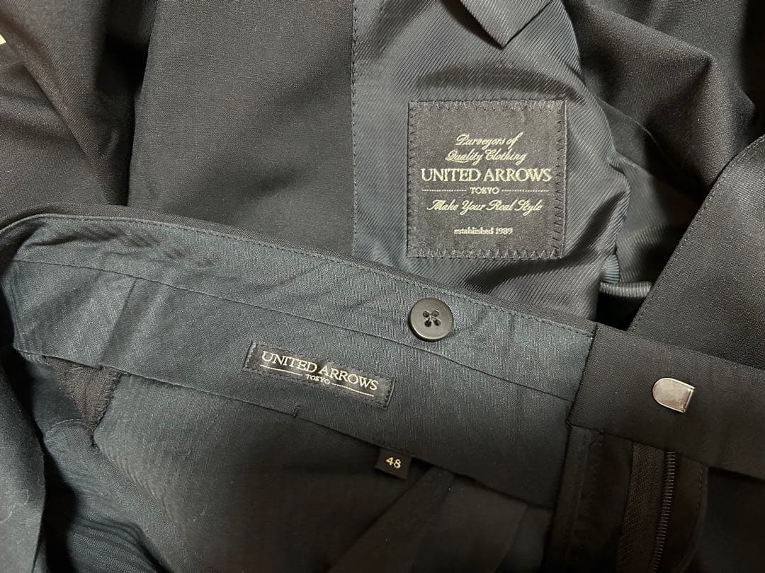 【美品】UNITED ARROWS ユナイテッドアローズ オリジナルスーツ 48