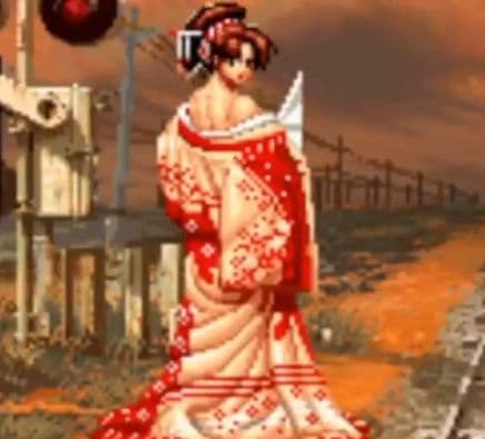 モエコレ+不知火舞 フィギュア クイーズゲイトSNK NEOGEO