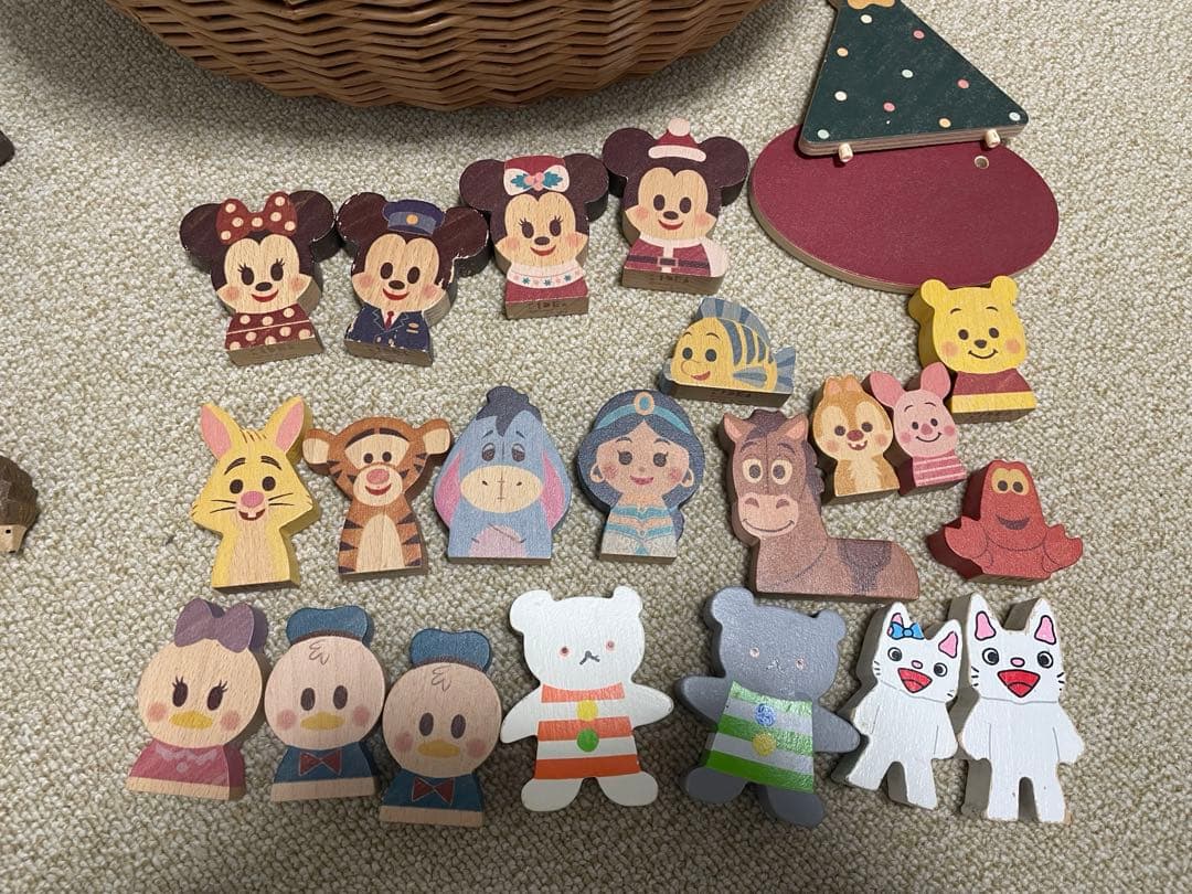 erzi 木のおもちゃ　ディズニーキディアセット