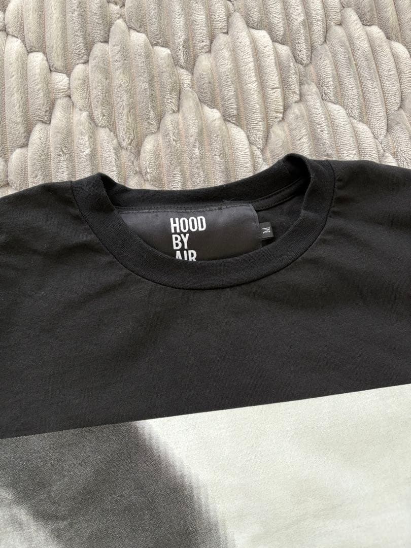 美品 HOOD BY AIR HBA Tシャツ ブラック Mサイズ