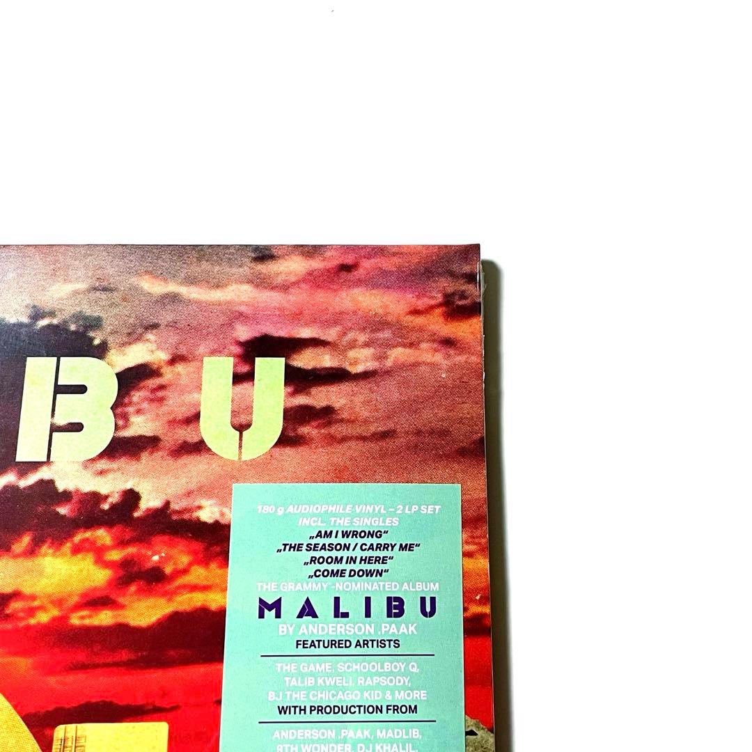 未開封 Anderson .Paak / Malibu 2LP レコード