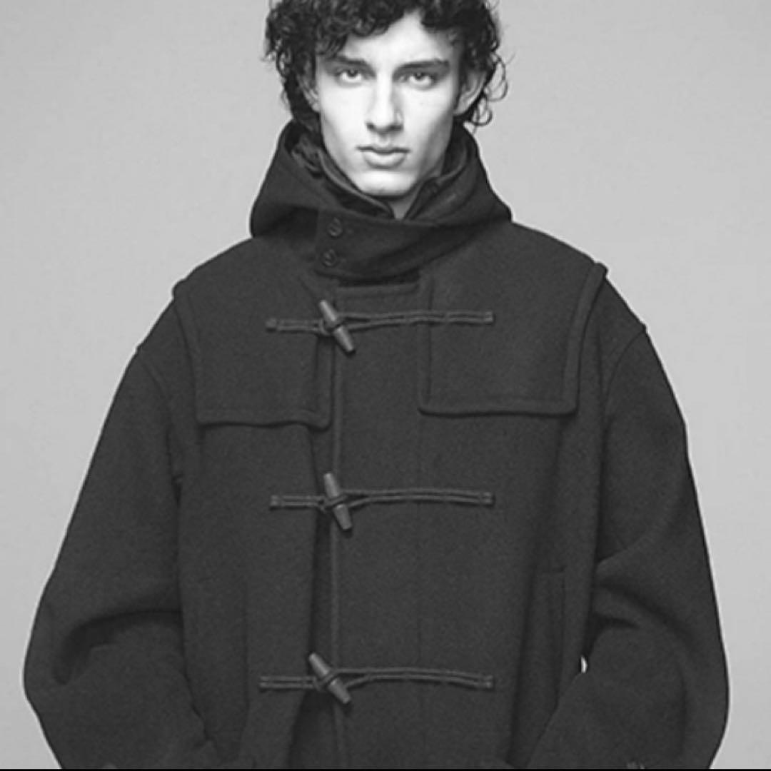 美品✨UNIQLO +J 21AW ウールオーバーサイズ　ダッフルコート　M