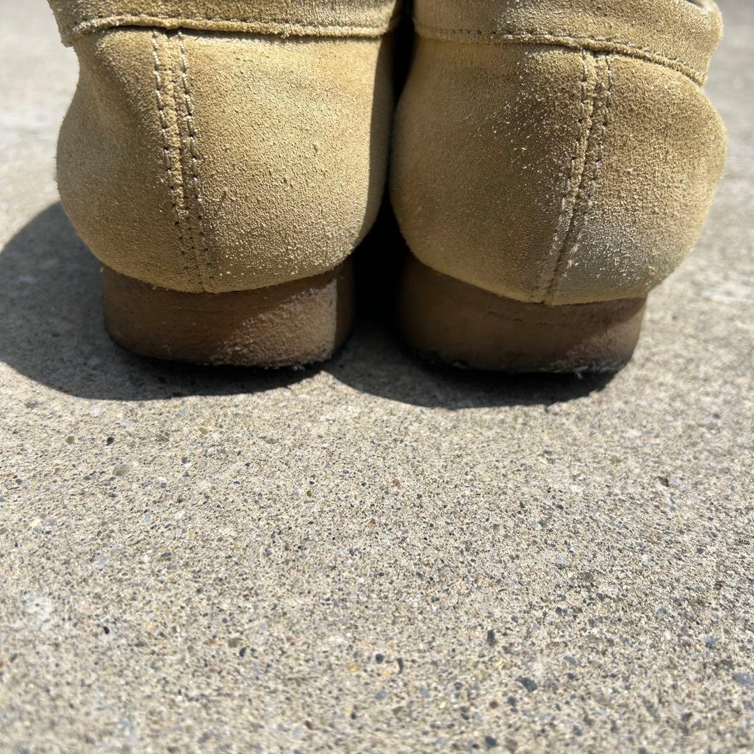 used Clarks natural color Wallabies ワラビー