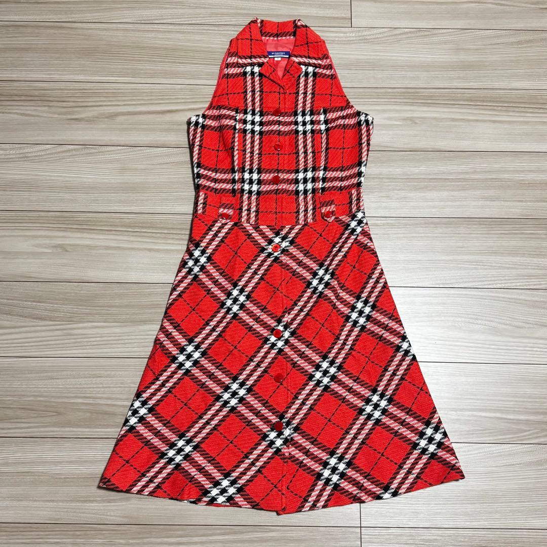 BURBERRY BLUE LABEL バーバリー ノバチェック ワンピース