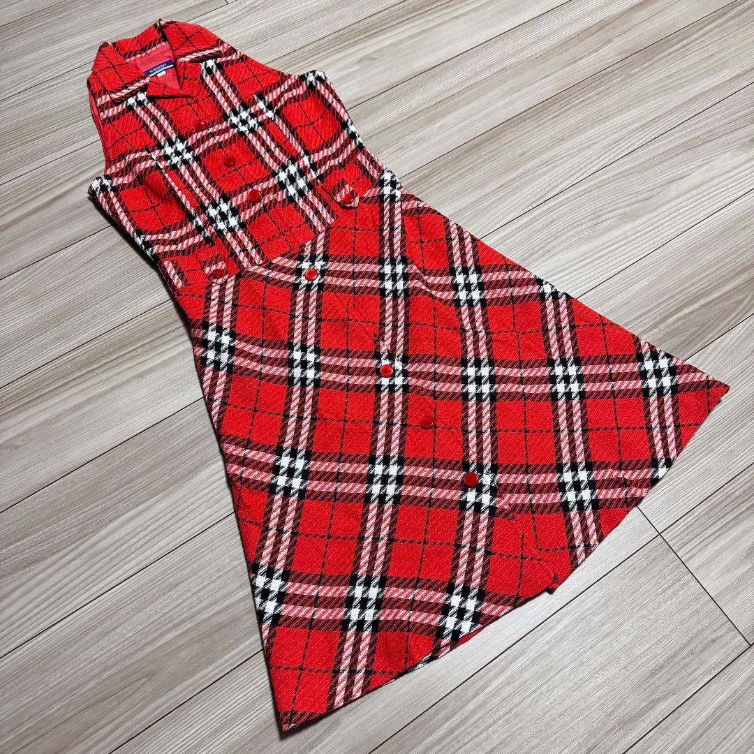 BURBERRY BLUE LABEL バーバリー ノバチェック ワンピース