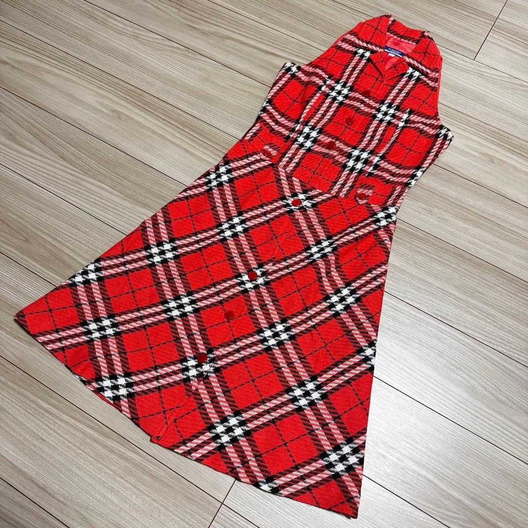 BURBERRY BLUE LABEL バーバリー ノバチェック ワンピース