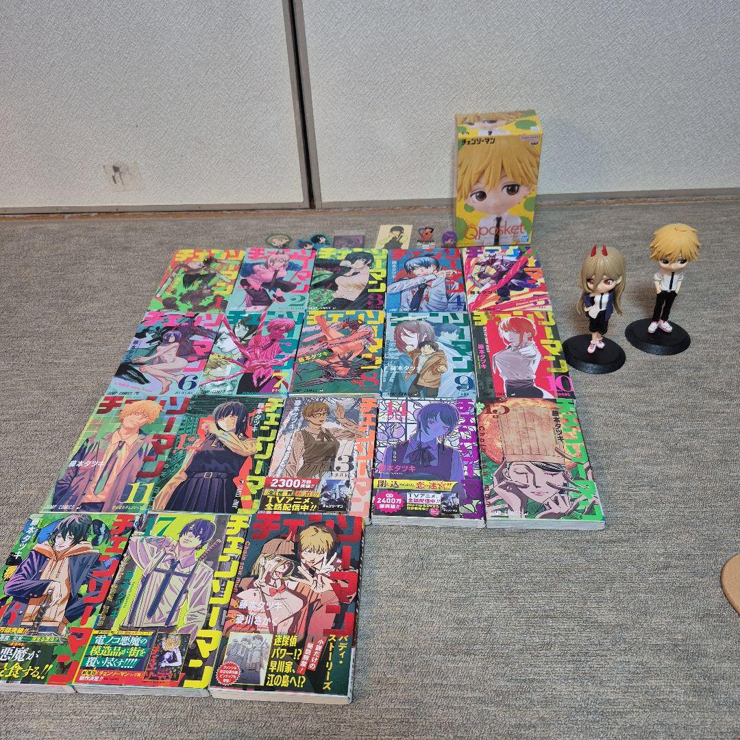 チェーンソーマン　漫画　フィギュアセット