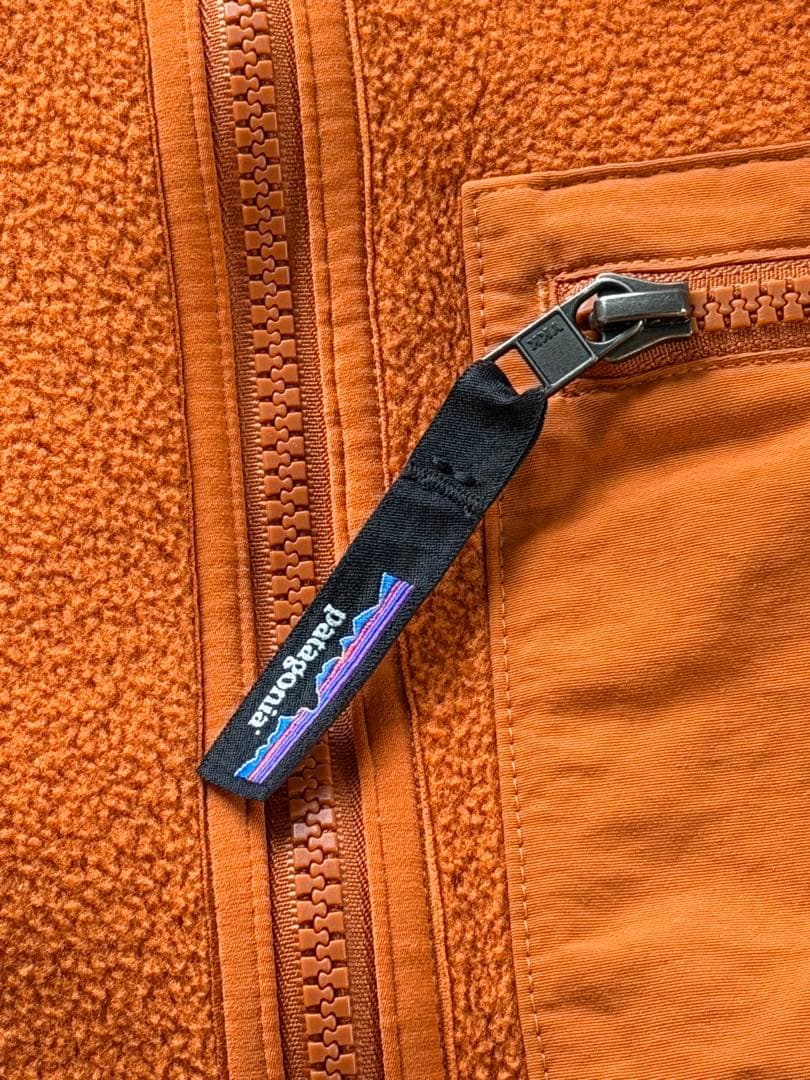 Patagonia Synchilla ベストS オレンジ
