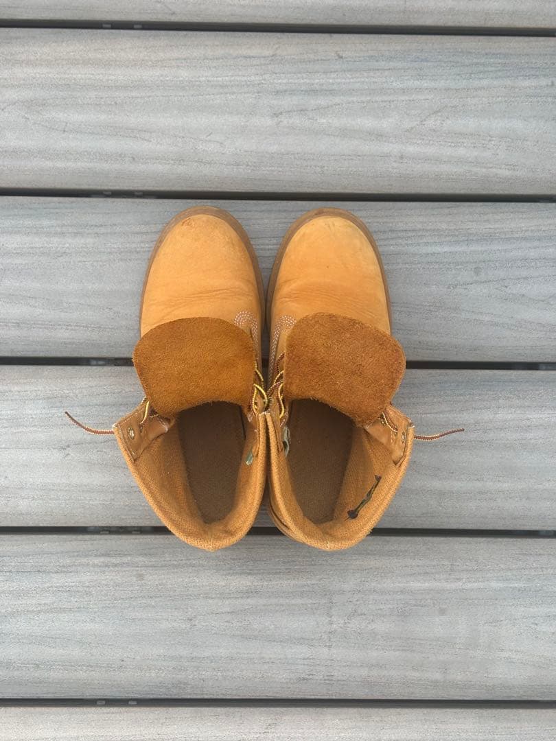 Timberland イエローブーツ US7W 24cm