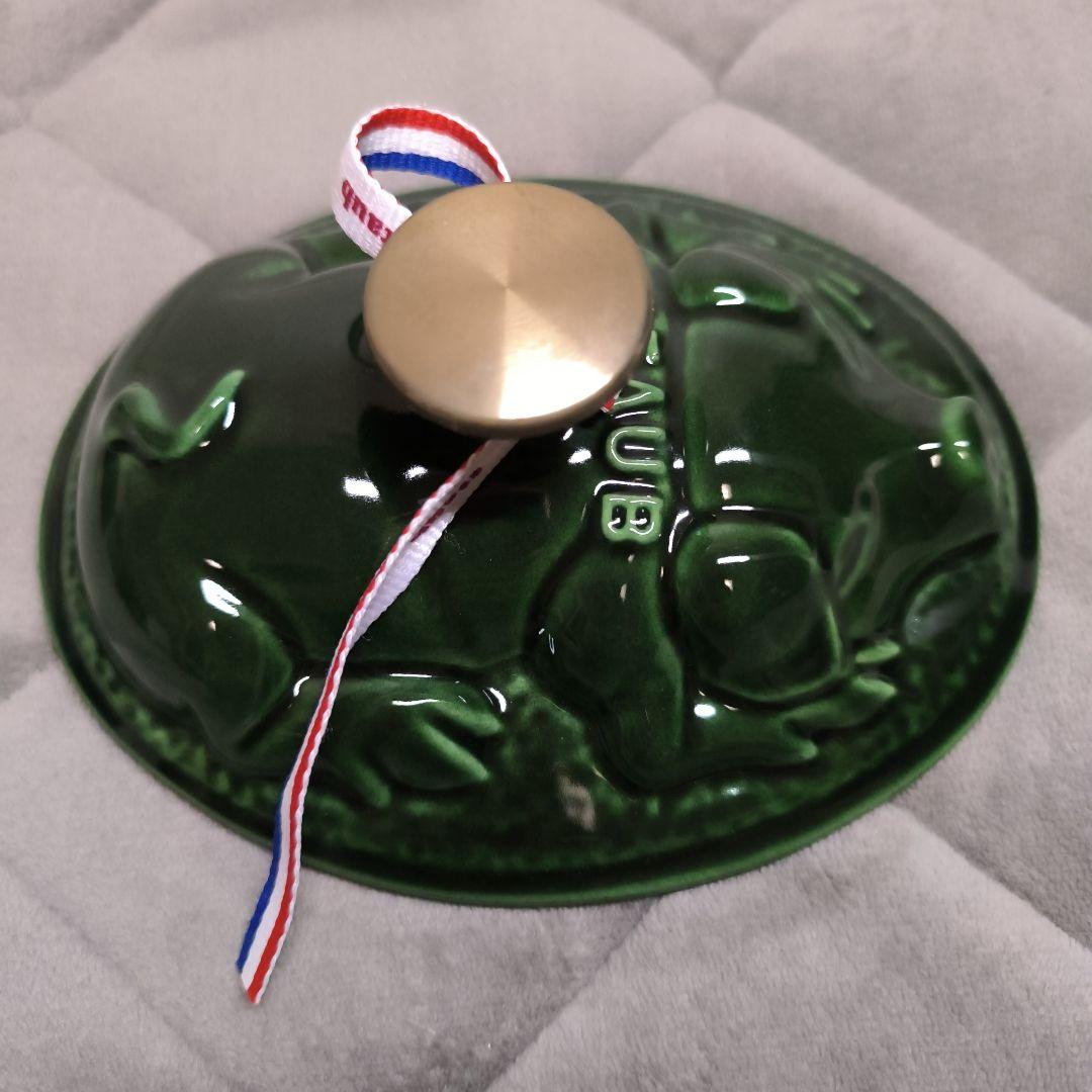 STAUB　ピギーココット　バジルグリーン