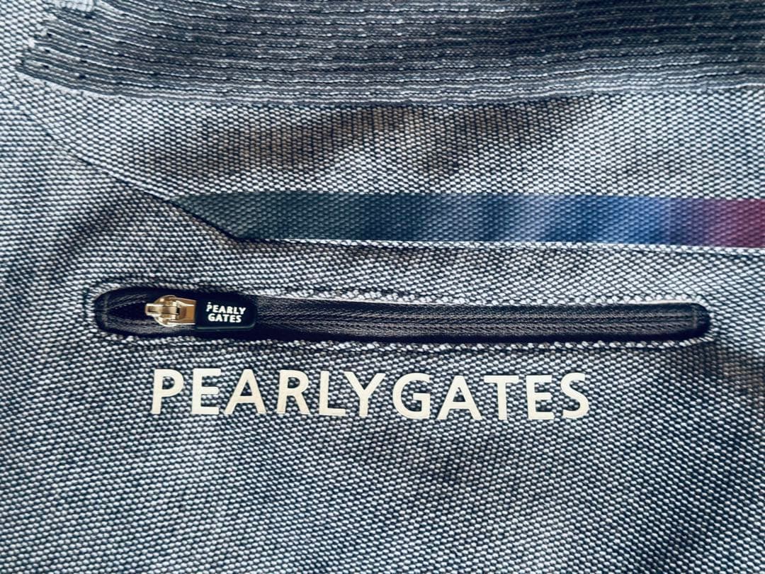 PEARLY GATES パネルジャガードパンツ 7 (3L)