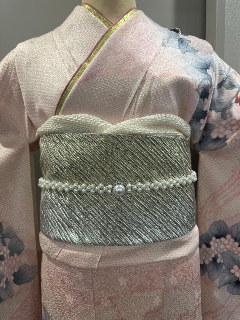 正絹　本疋田総絞り　振袖　セット