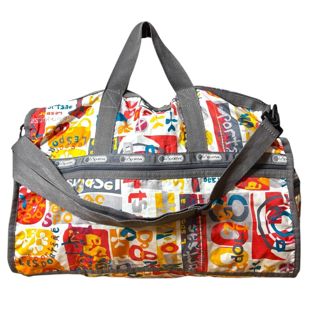 LeSportsac レスポートサック ボストンバッグ　旅行用　大容量　ポーチ