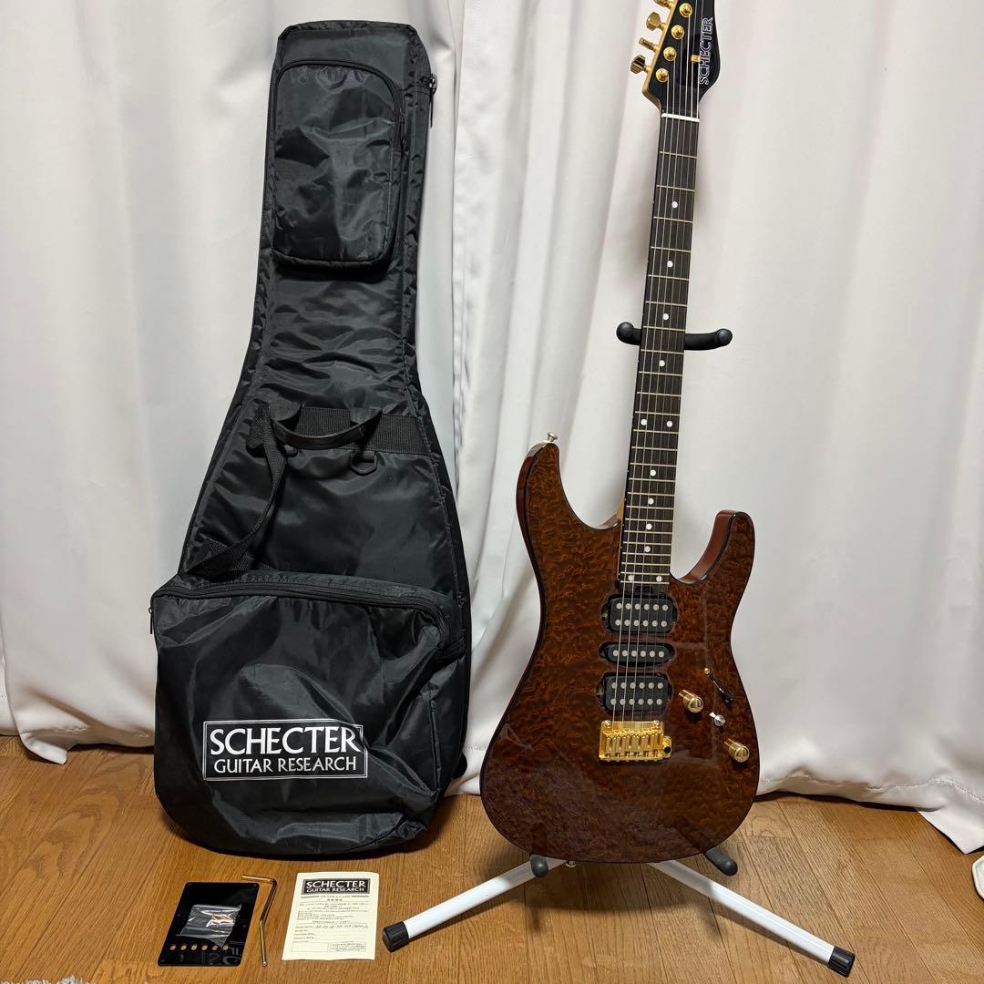 [希少]Schecter NV-DX-24-MH-VTR/QMH/E
