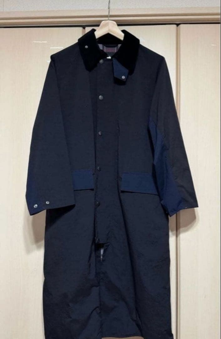 Barbour ロングコート38