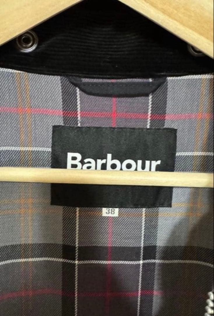 Barbour ロングコート38