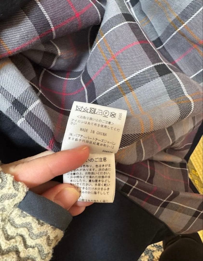 Barbour ロングコート38