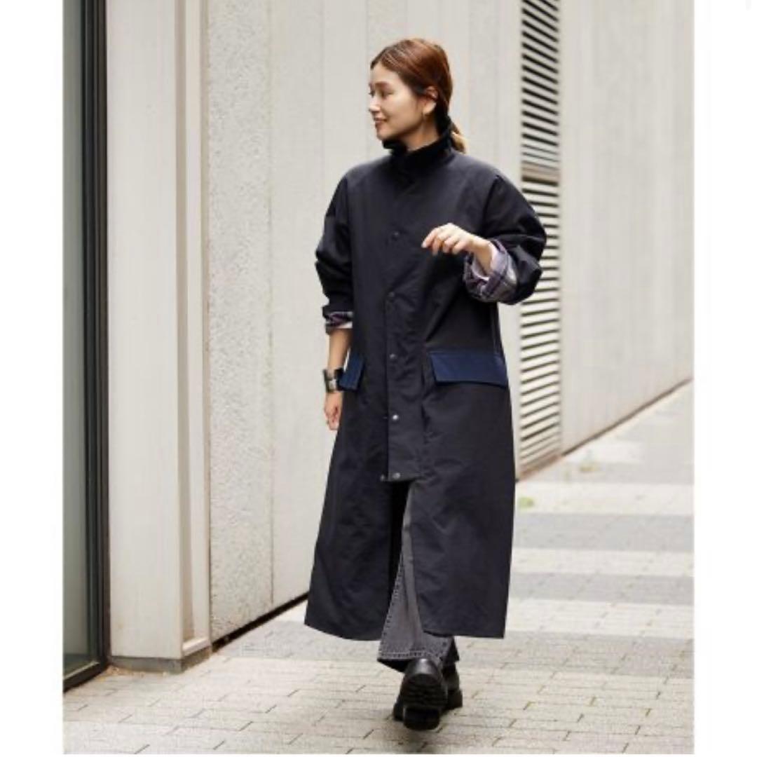 Barbour ロングコート38