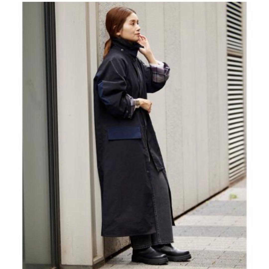 Barbour ロングコート38
