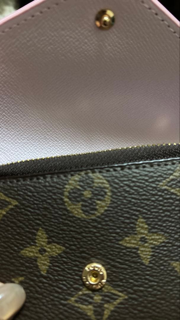 LOUIS VUITTON 三つ折り財布 パープル 海外ノベルティ品