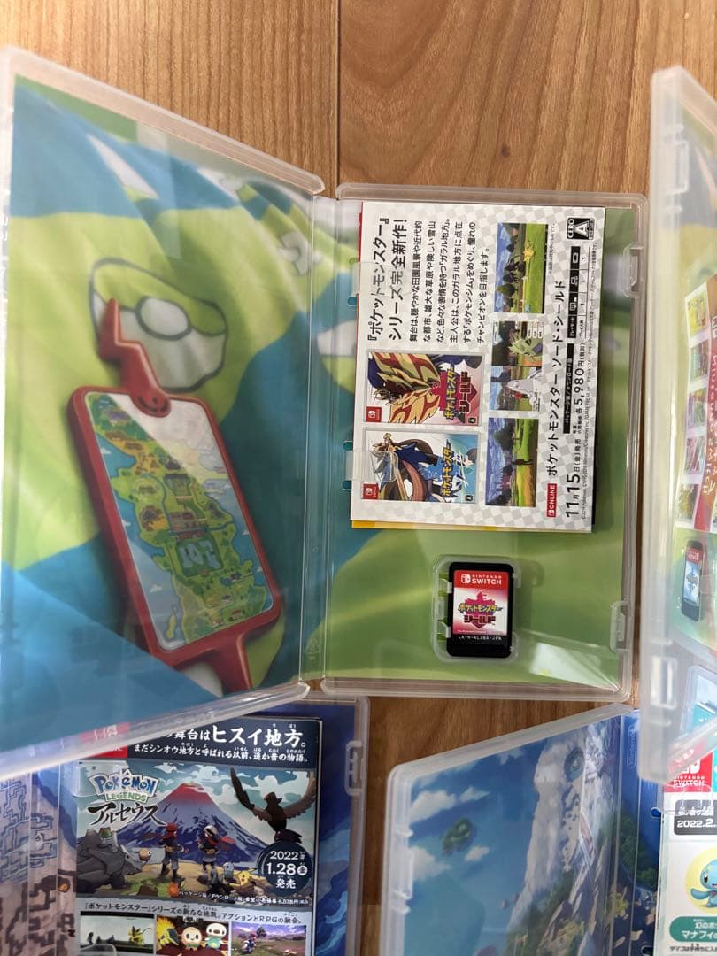 Nintendo Switch ポケモン剣盾　ダイパ　レジェンズアルセウスセット