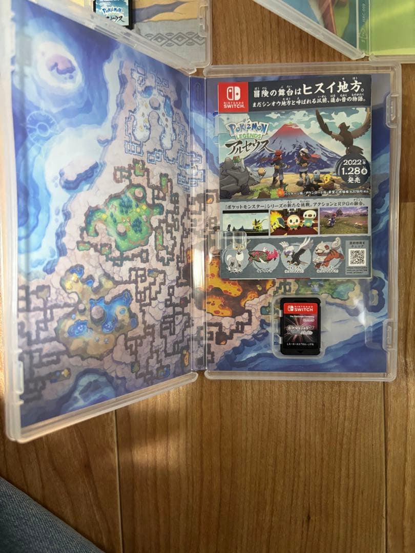 Nintendo Switch ポケモン剣盾　ダイパ　レジェンズアルセウスセット