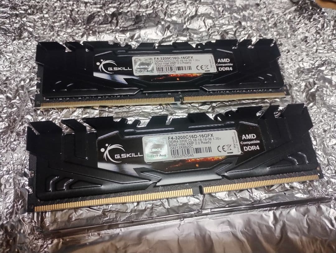 G.SKILL Flare X DDR4-3200 16GB (8GB×2枚)