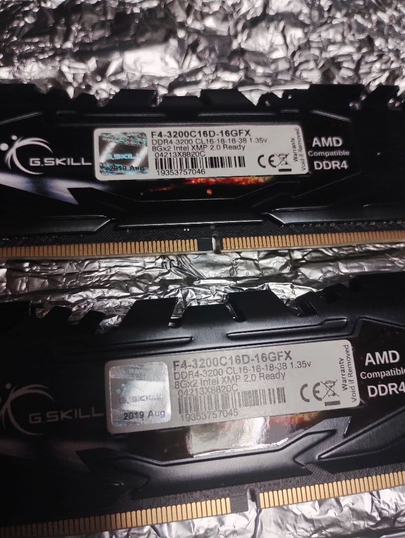 G.SKILL Flare X DDR4-3200 16GB (8GB×2枚)