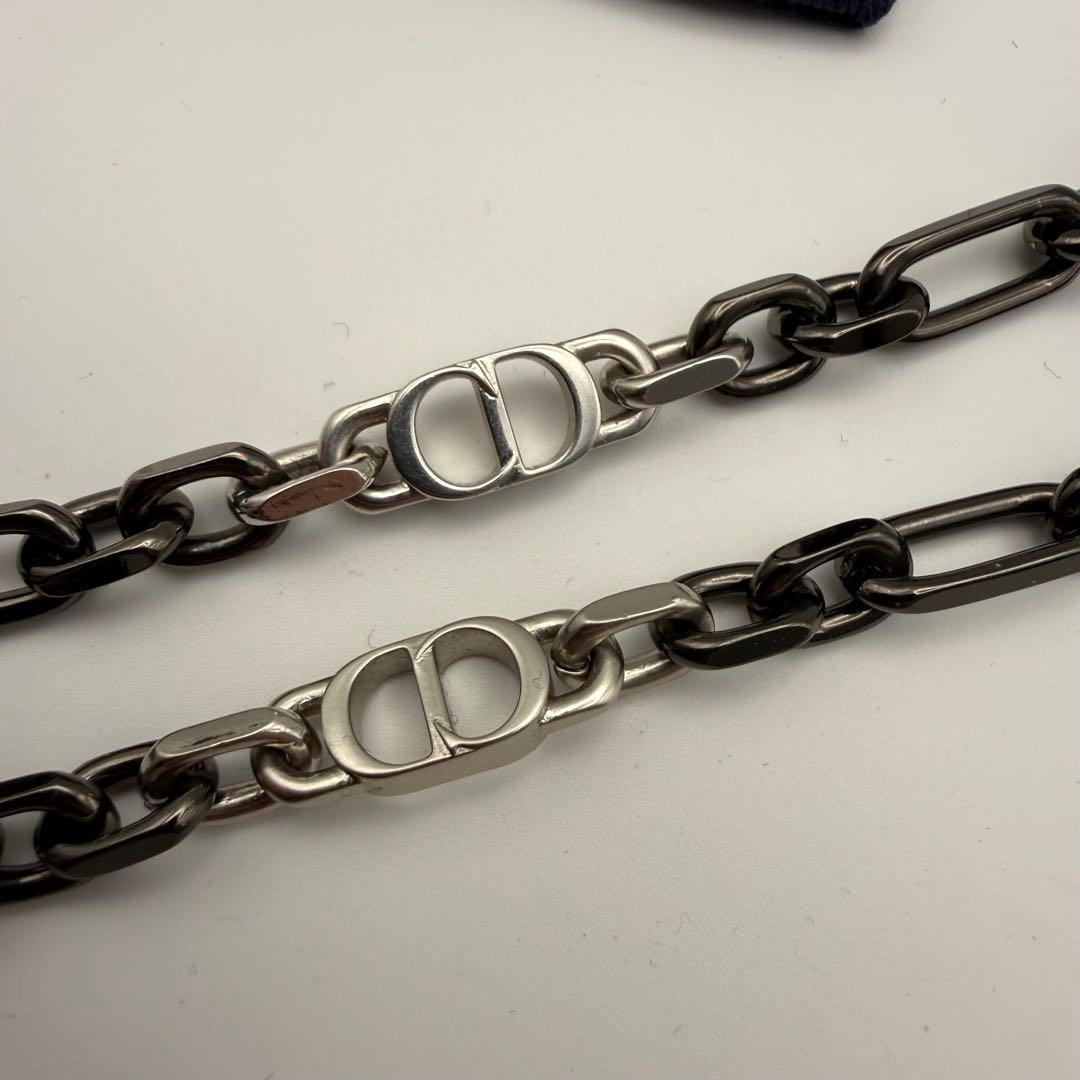 【定価15万•美品】Dior CD Icon チェーンリンク ネックレス 真鍮