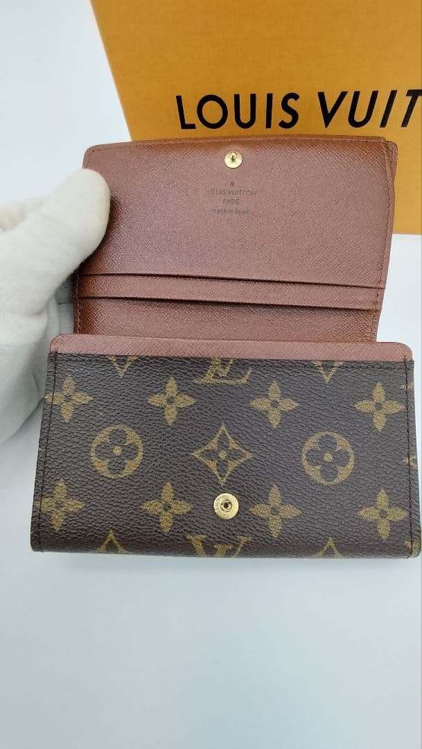 Louis Vuitton ポルトモネビエ・トレゾールモノグラム
