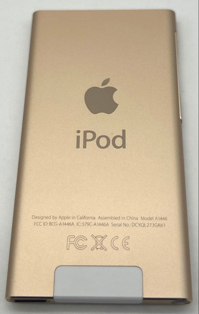 Apple ipod Nano 第7世代　A1466 16GB ゴールド
