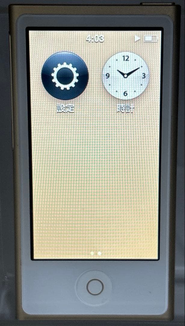 Apple ipod Nano 第7世代　A1466 16GB ゴールド