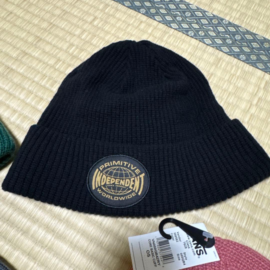 スケート物　ビーニー　7点　VANS independent antihero