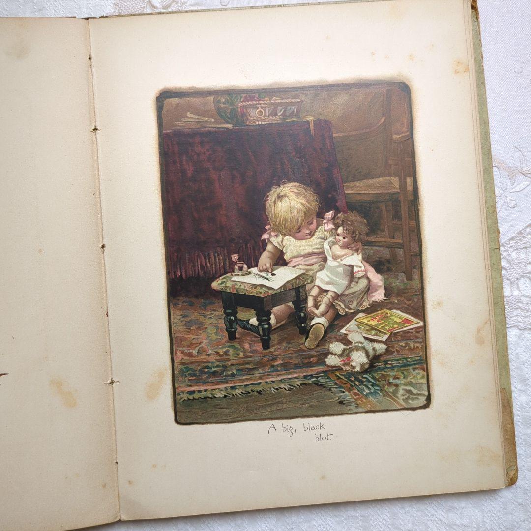 超稀少1885 ハリエットベネット 絵本ヴィクトリアン 洋書 児童書アンティーク