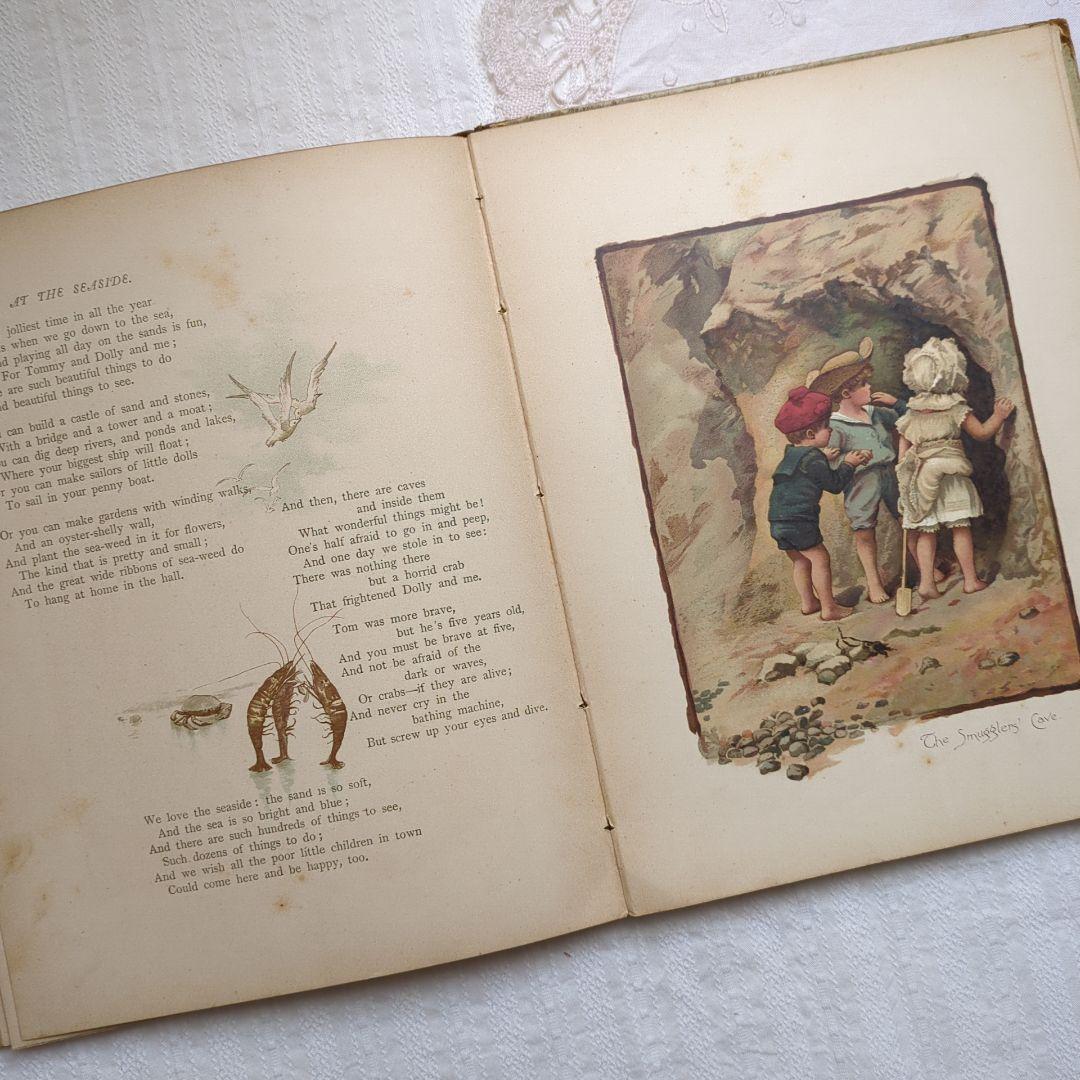 超稀少1885 ハリエットベネット 絵本ヴィクトリアン 洋書 児童書アンティーク