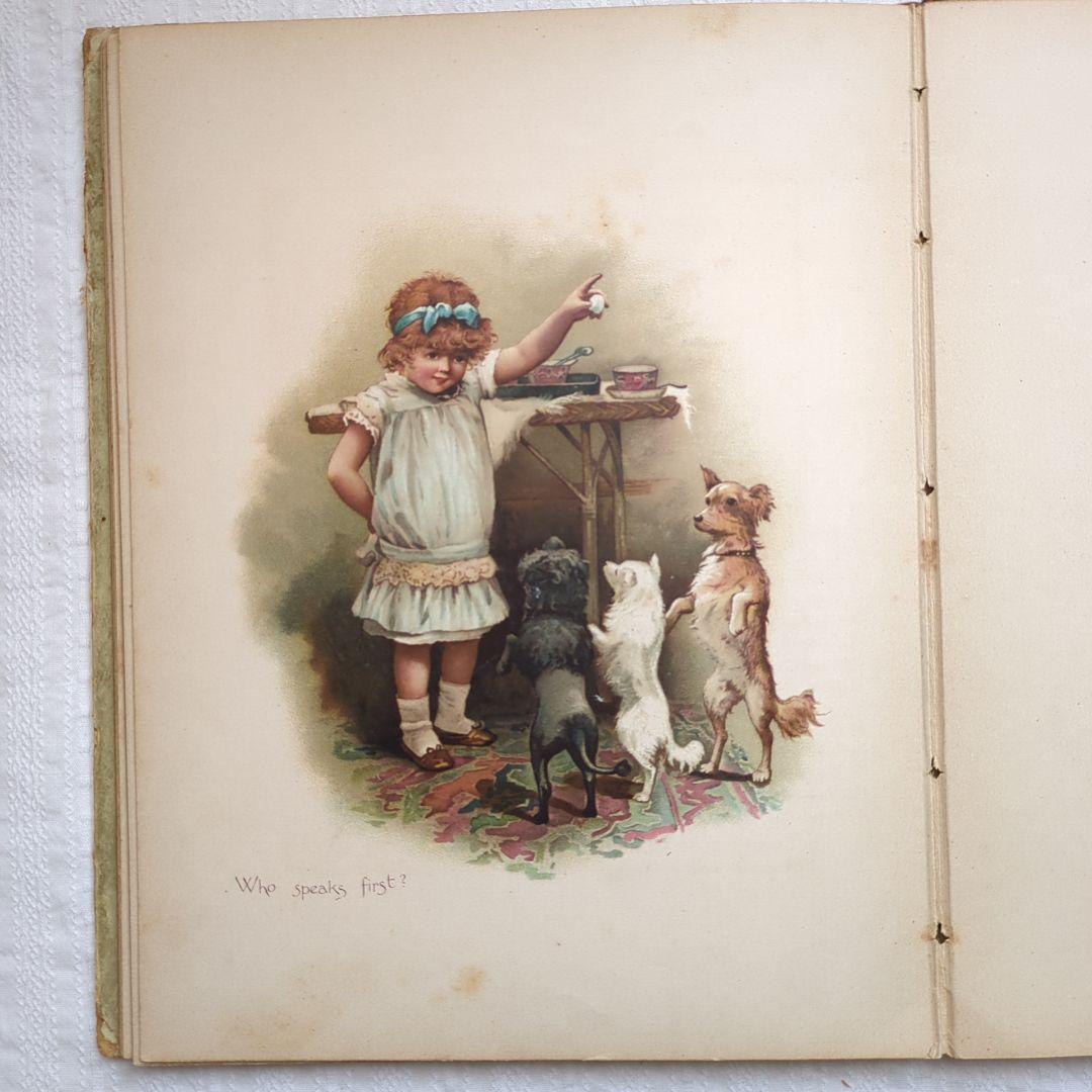 超稀少1885 ハリエットベネット 絵本ヴィクトリアン 洋書 児童書アンティーク